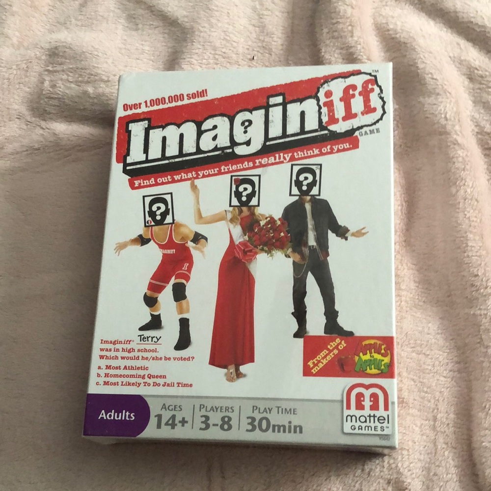 Mattel Imaginiff Game - Red and White Box